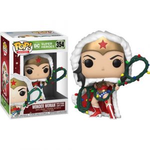 Wonder Woman Holiday with Lights Lasso #354