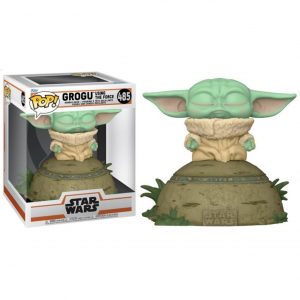 Yoda Grogu using force 15cm #485